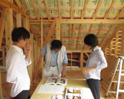 家づくりの流れ 工事期間