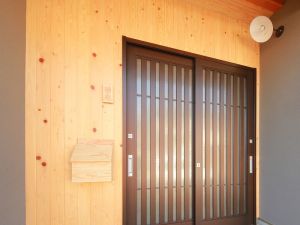 桧板張り 桧板張り